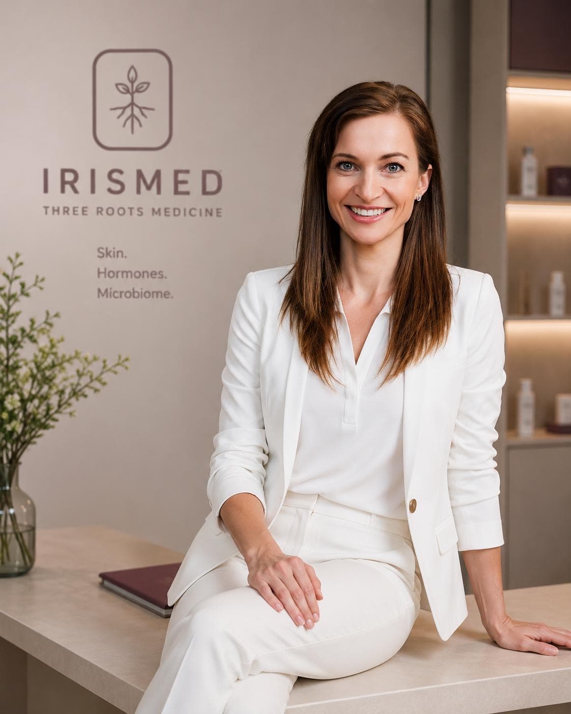 Dr. Iris Maislinger in ihrer Praxis